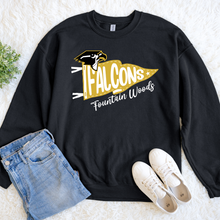 Load image into Gallery viewer, Falcons Pennant Flag Sweatshirt
