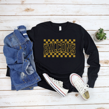 Load image into Gallery viewer, Checkered Classic Falcon Pride Long Sleeve
