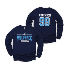 Load image into Gallery viewer, Wolfpack Baseball Stitch Tee
