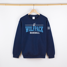 Load image into Gallery viewer, Wolfpack Baseball Stitch Sweatshirt
