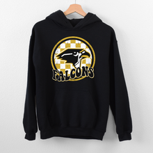 Load image into Gallery viewer, Groovy Checkered Falcons Sweatshirt
