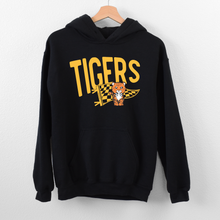 Load image into Gallery viewer, Tigers Checkered Pennant Flag Sweatshirt

