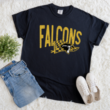 Load image into Gallery viewer, Falcons Checkered Pennant Flag Tee
