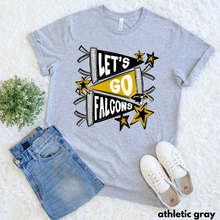 Load image into Gallery viewer, Let&#39;s Go Falcons Pennant Tee
