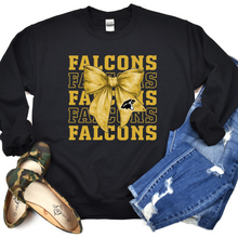 Load image into Gallery viewer, Falcons Bow Sweatshirt

