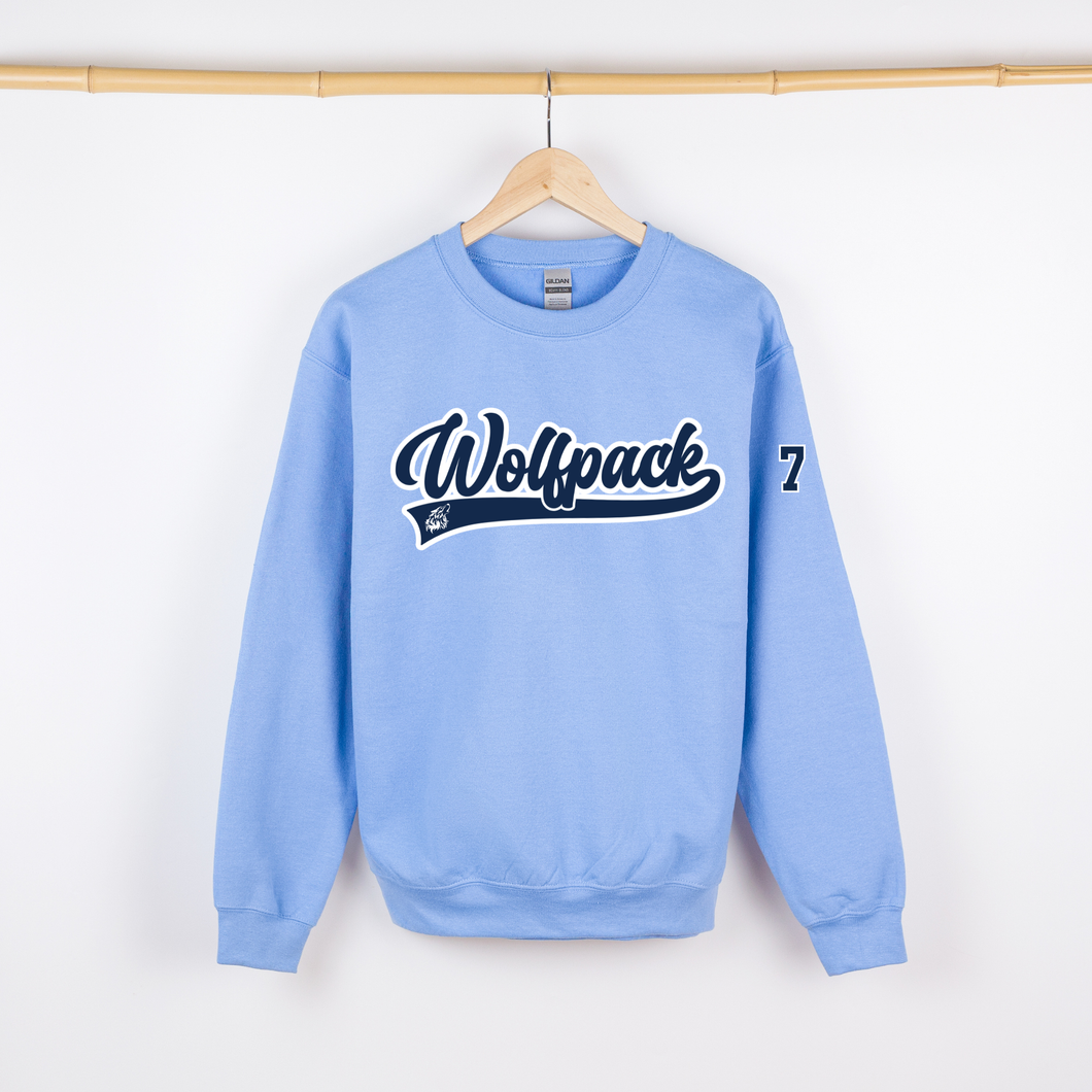 Wolfpack Vintage Script Sweatshirt