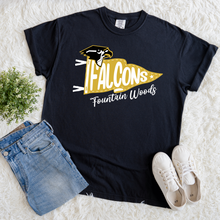 Load image into Gallery viewer, Falcons Pennant Flag Tee
