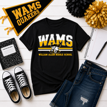 Load image into Gallery viewer, Striped WAMS Pride Tee
