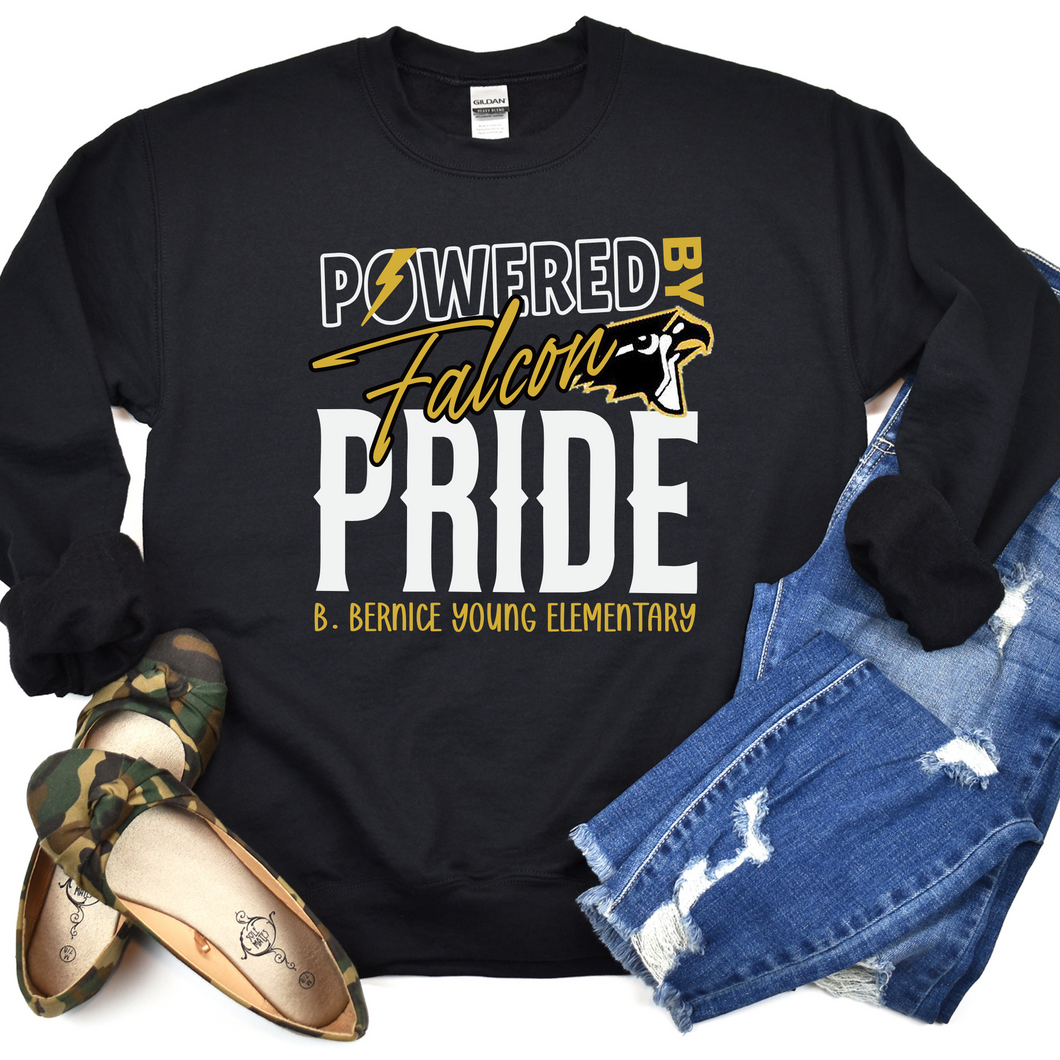 ⚡️ Powered by Falcon Pride Sweatshirt