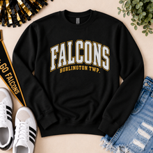 Load image into Gallery viewer, Falcons Varsity Pinstripe Sweatshirt
