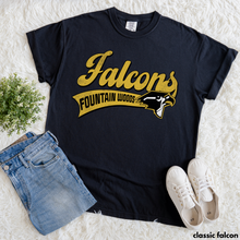 Load image into Gallery viewer, Vintage Falcons Script Tee
