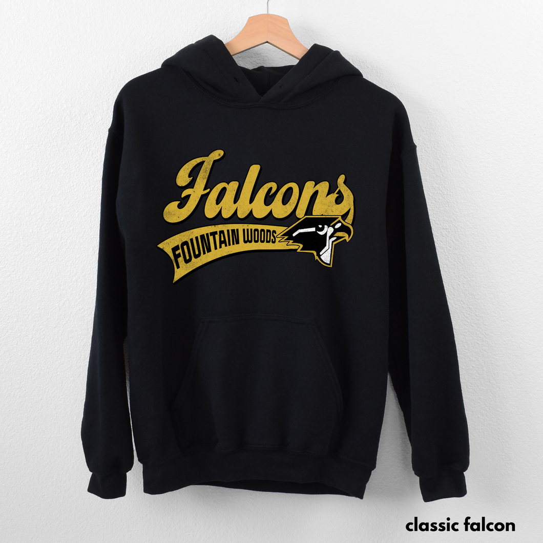 Vintage Falcons Script Sweatshirt