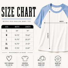Load image into Gallery viewer, Hot Girls Talk Sports (Raglan Baby Tee)
