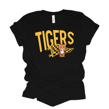 Load image into Gallery viewer, Tigers Checkered Pennant Tee
