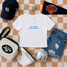 Load image into Gallery viewer, Hot Girls Talk Sports (Classic Baby Tee)

