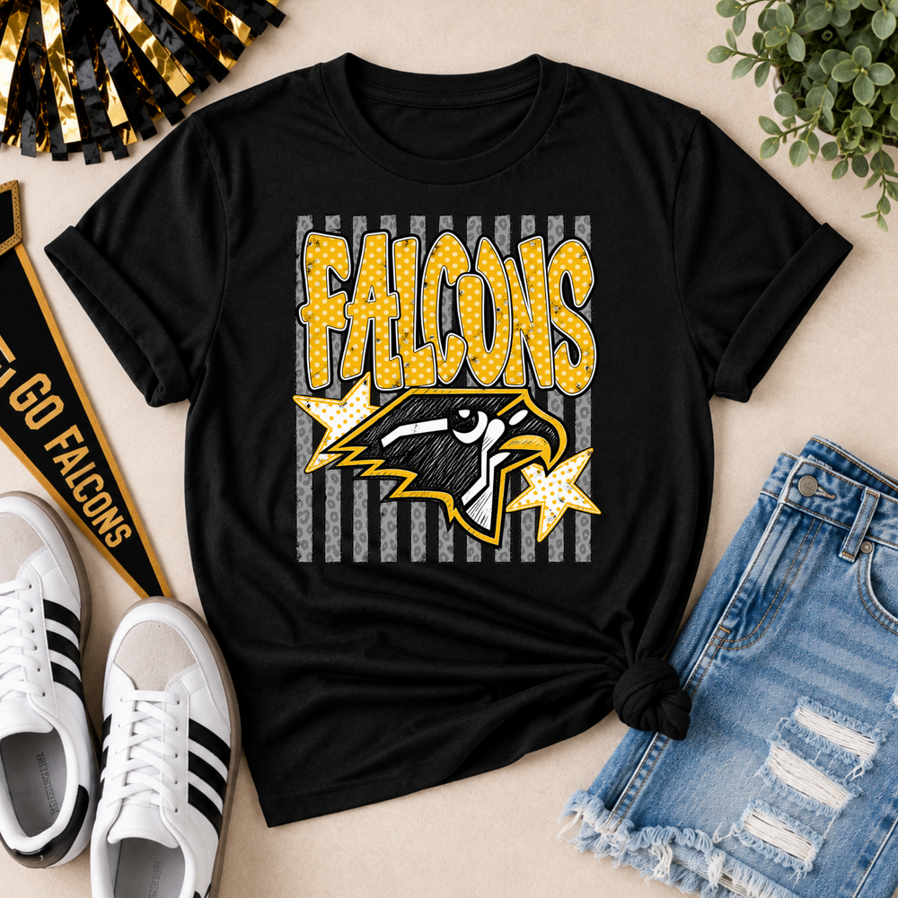 Falcons Game Day Pop classic tee