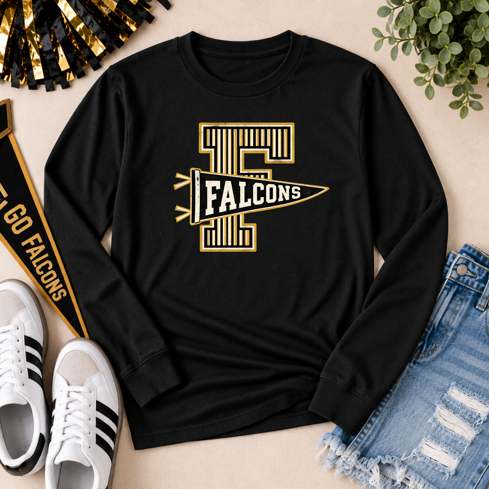 Falcons Pennant adult crewneck
