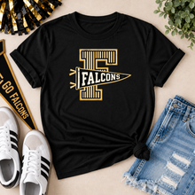 Load image into Gallery viewer, Falcons Pennant adult classic tee
