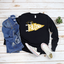 Load image into Gallery viewer, Falcons Pennant Flag Long Sleeve
