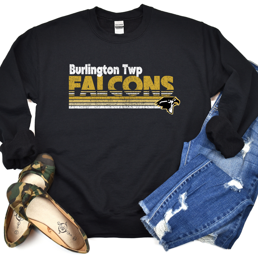 Striped Falcons Sweatshirt