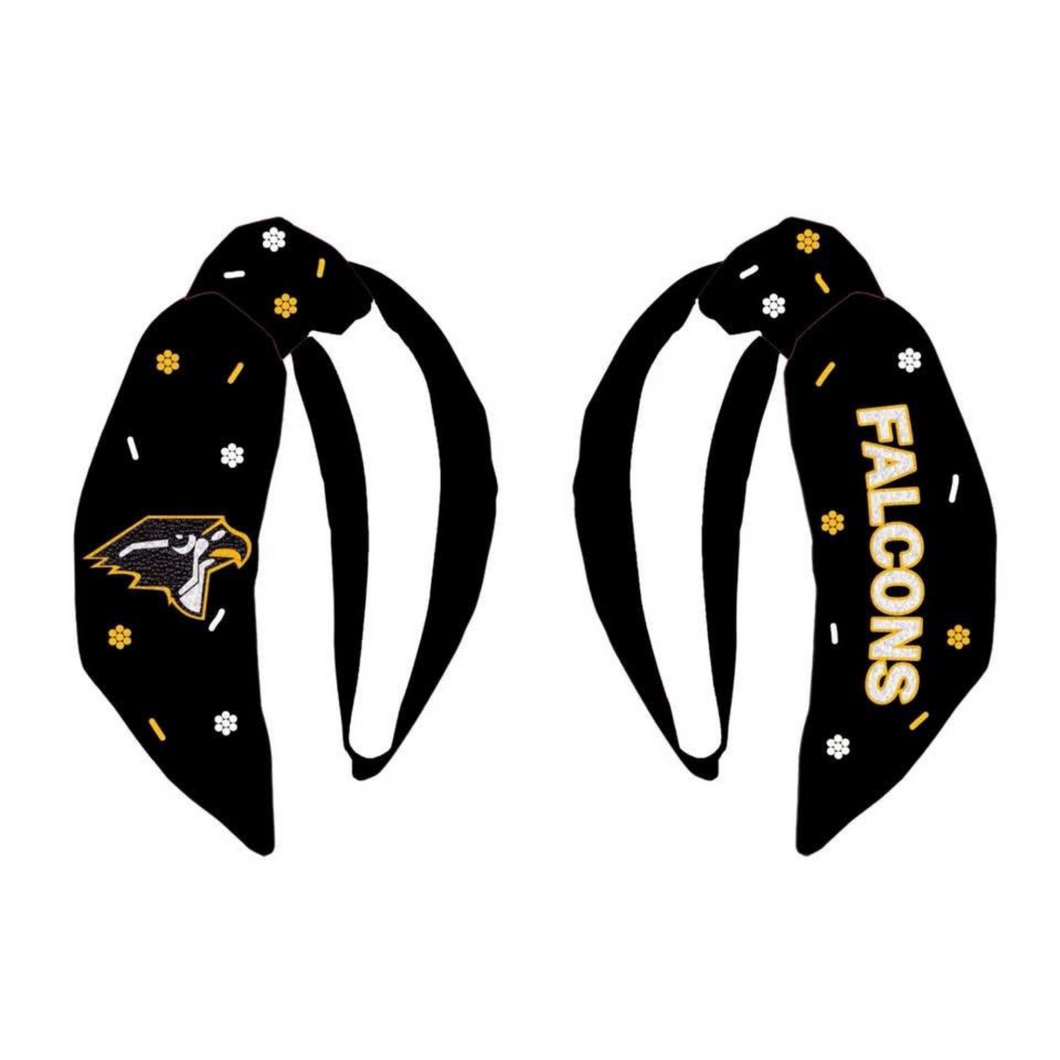 Falcons Beaded Headband