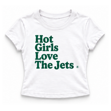 Load image into Gallery viewer, Hot Girls Love The Jets White
