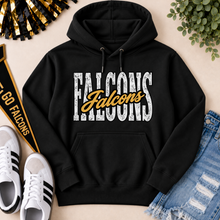 Load image into Gallery viewer, Tall Vintage Falcons adult hoodie
