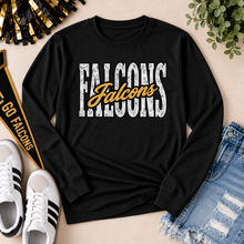 Load image into Gallery viewer, Tall Vintage Falcons adult long sleeve tee
