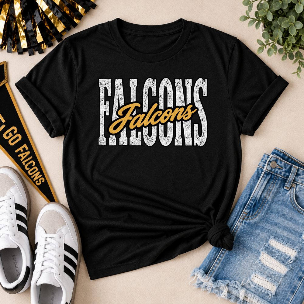 Tall Vintage Falcons adult classic tee